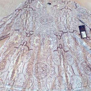 Womens tunic style shirt